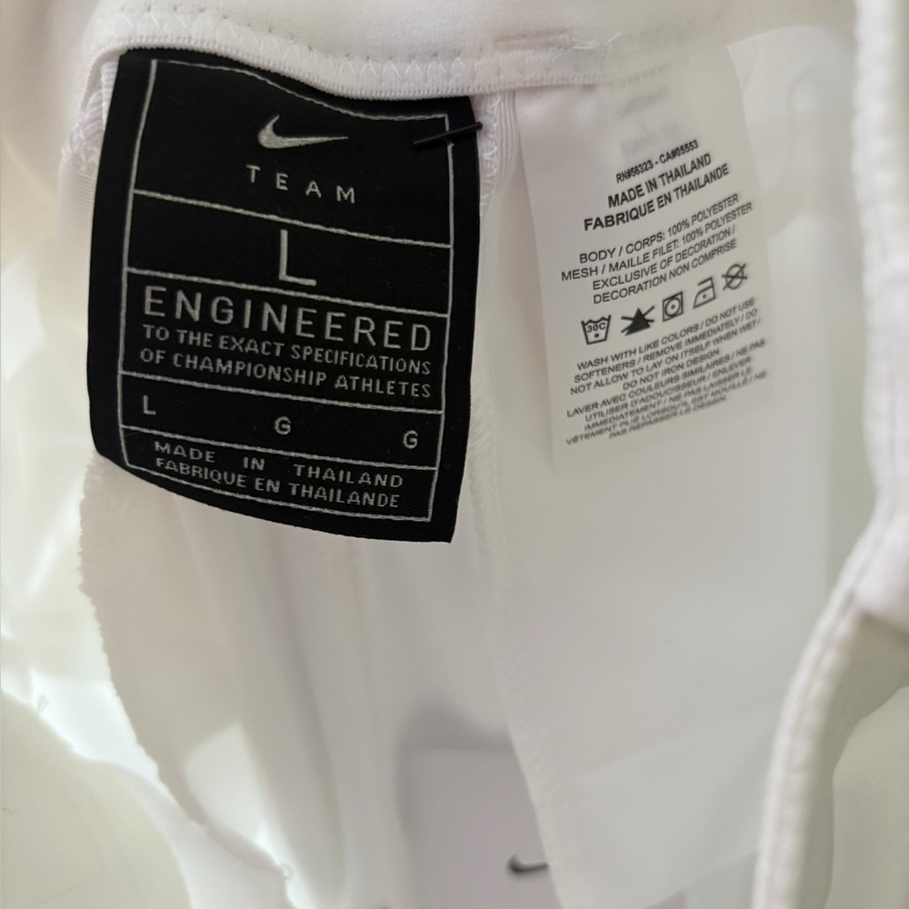 Nike Youth Boys Baseball Pants White Size L - Picture 5 of 7